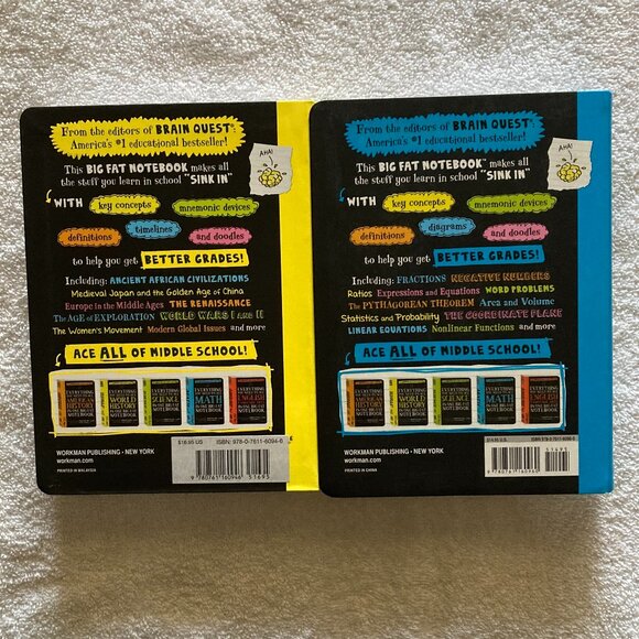 Everything You Need to Ace World History and Math in One Big Fat Notebook - Picture 2 of 3